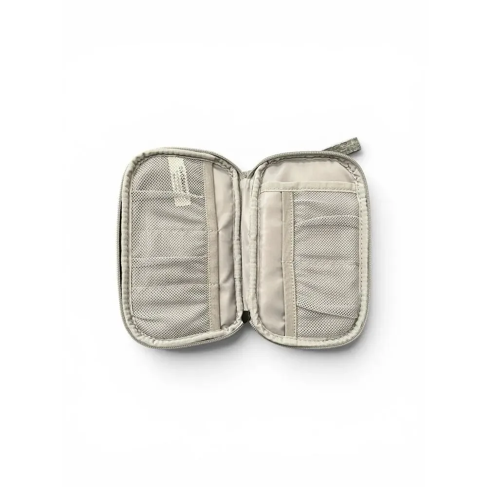 Bagsmart Grey Electronics Cable Travel Organizer Minimalist 8x5 Bag Pouch